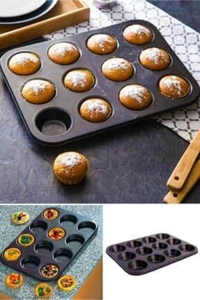 12’li Muffin Kek Kalıbı – Dayanıklı, Çok Amaçlı Fırın Kalıbı