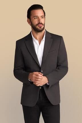 Slim Fit Dar Kesim Klasik Ceket