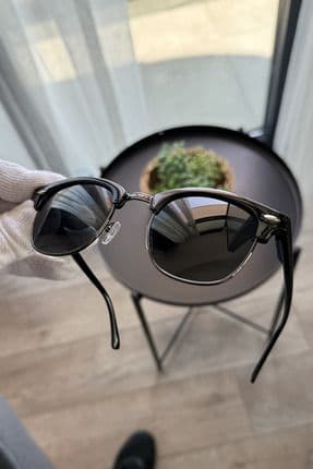 Güneş Gözlüğü Kadın & Erkek Uv400 Cam Ce Belgeli Siyah Unisex Model