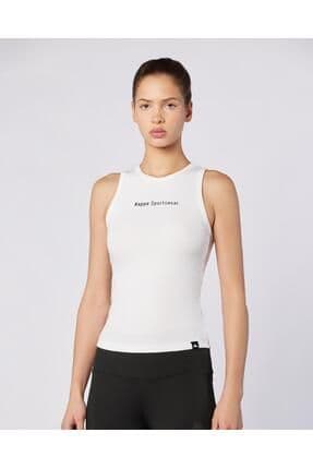 Starys Ribana Atlet Kadın Beyaz Regular Fit Atlet