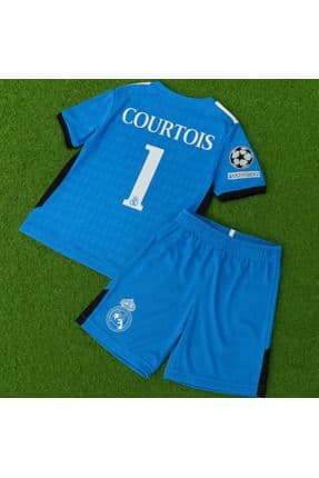 Real Madrid 2022/23 Sezonu Thibaut Courtois Kaleci Çocuk Forması