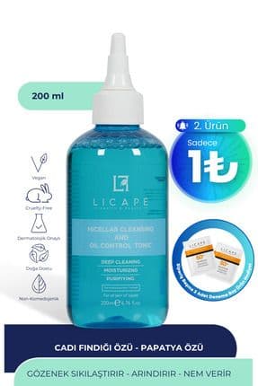 Gözenek Sıkılaştırıcı, Arındırıcı ve Yağ Dengeleyici Tonik 200ml