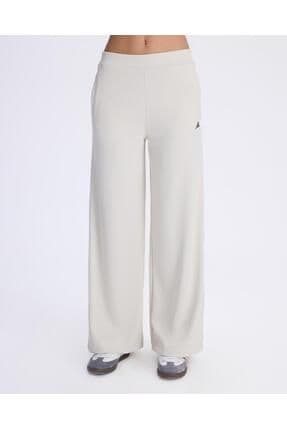 Authentic Avy Pant Kadın Taş Rengi-Siyah Comfort Fit Eşofman Altı