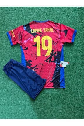LAMİNE YAMAL 19 ŞORTLU ÇOCUK ÖZEL TASARIM FORMASI