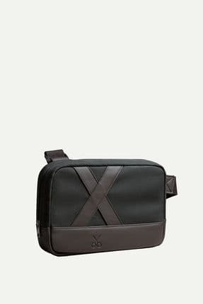 Unisex Çapraz Mini Çanta - Nougrod - Asphalt