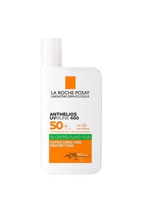 Anthelios Uvmune400 Oil Control Fluide Spf50 Karma Ve Yağlı Için Yüz Güneş Kremi 50