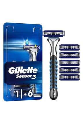 Sensor 3 Tıraş Makinesi Ve 6 Yedek Tıraş Bıçağı