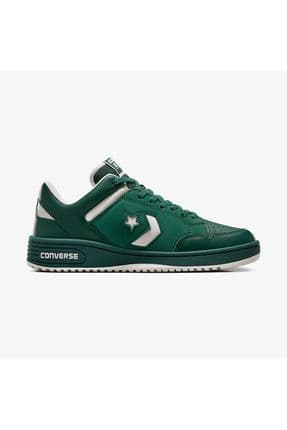 Weapon Unisex Yeşil Deri Sneaker