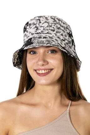 14124 Batik Desenli Bucket Şapka