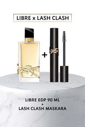 Libre 90 ml X Lash Clash Kadın Parfüm Seti 7829999999013