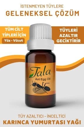 Karınca Yumurtası Yağı Tüy Azaltıcı Tüy İnceltici Tüy Dökücü 20 Ml