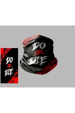 Yazı Tasarımlı Motorcu Buff Maske Outdoor Boyunluk Unisex Bandana