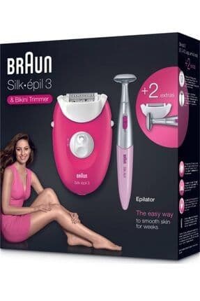 Silk-epil 3 3-420+Bikini Trimmer Epilasyon Aleti