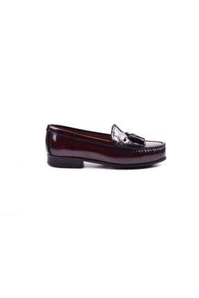 Kadın Bordo Julia  Loafer Ayakkabı R422-4