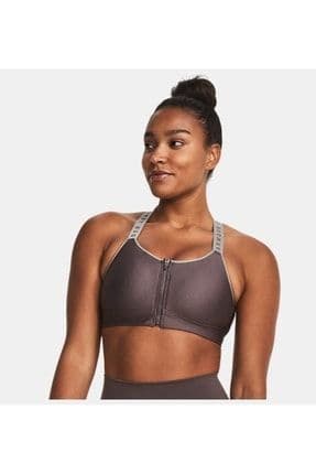 Kadın UA Infinity High Zip Spor Sütyeni 1373860-057