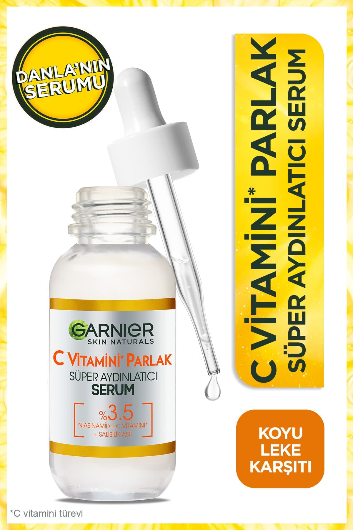 Garnier C Vitamini Parlak Süper Aydınlatıcı Serum 30ml