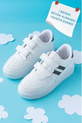 Slipcat Kids Unisex Bebek Çocuk Spor Ayakkabı Sneakers Okul Ayakkabısı